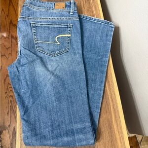 American Eagle Outfitters Blue Boot Cut Jeans